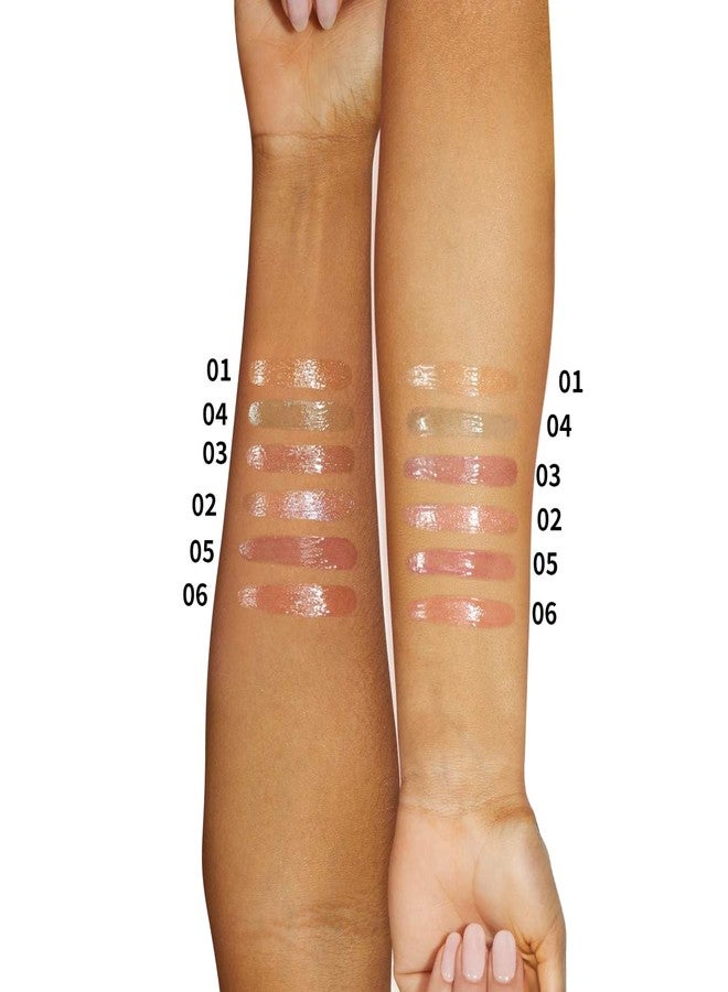 PHOFAY MAKE UP Juicy-Gloss Tinted Deep Hydration, Non-Sticky Lip Oil Gloss Repair for Dry Lips (04#) - Image 2