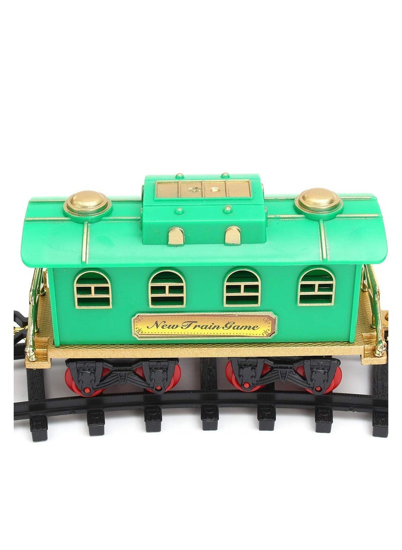 null - Train Toys for Kids with Track Big Size Battery Operated Model Set | Train with Remote Control Smoke Sound Light - Image 1
