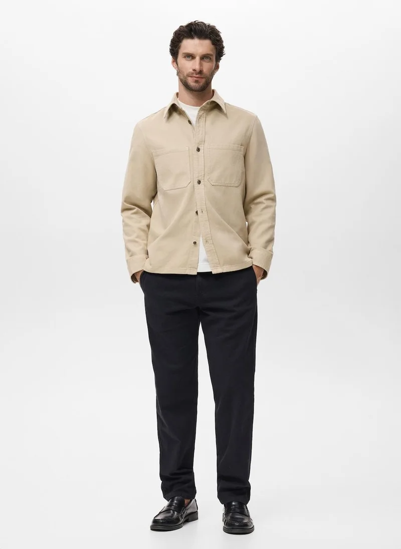 Mango Man Essential Jazz Overshirt