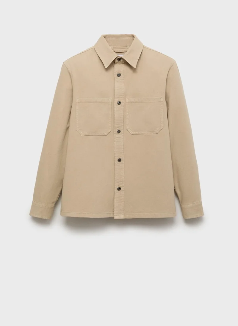 Mango Man Essential Jazz Overshirt