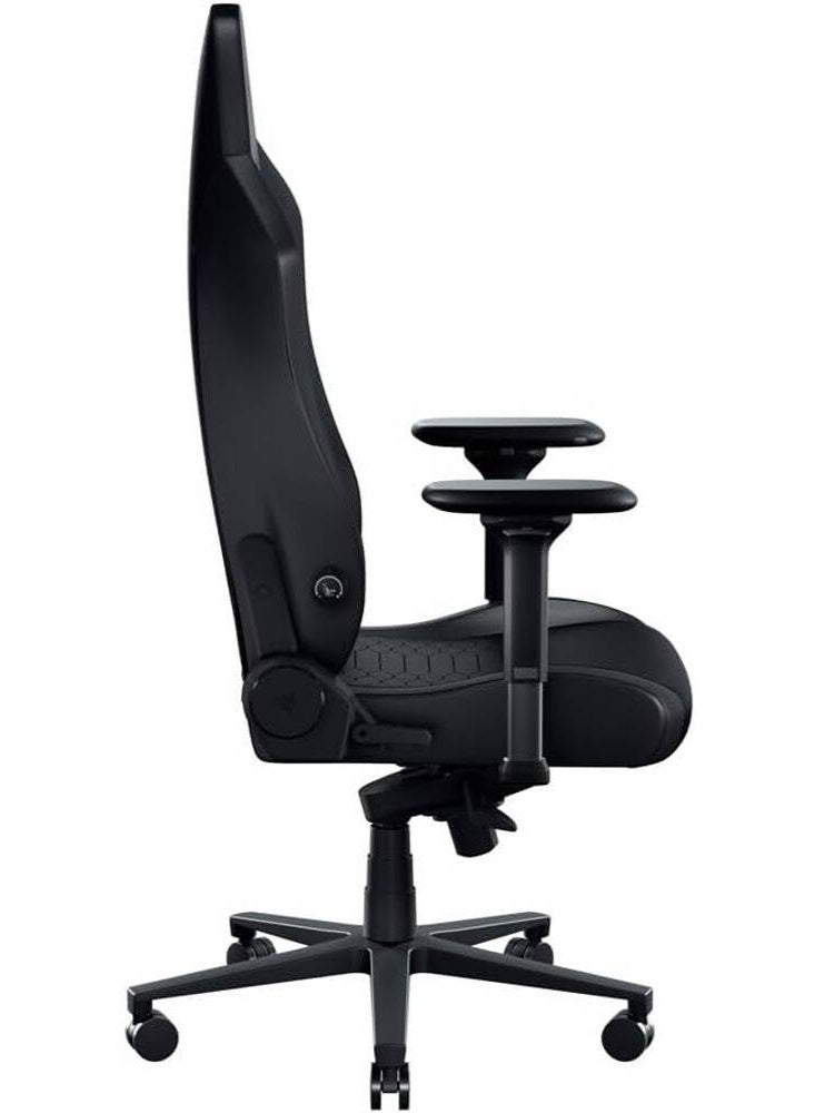 RAZER Iskur V2 NewGen Ergonomic Gaming Chair, HyperFlex 360° Adjustable Lumbar Support, Gen-2 EPU Leather with CoolTouch, 4D Armrests, 153° Recline, Dual-Density Cold-Cured Foam, Steel Frame, High Back, 136kg Capacity, Black | RZ38-04900800-R3G1 - Image 2