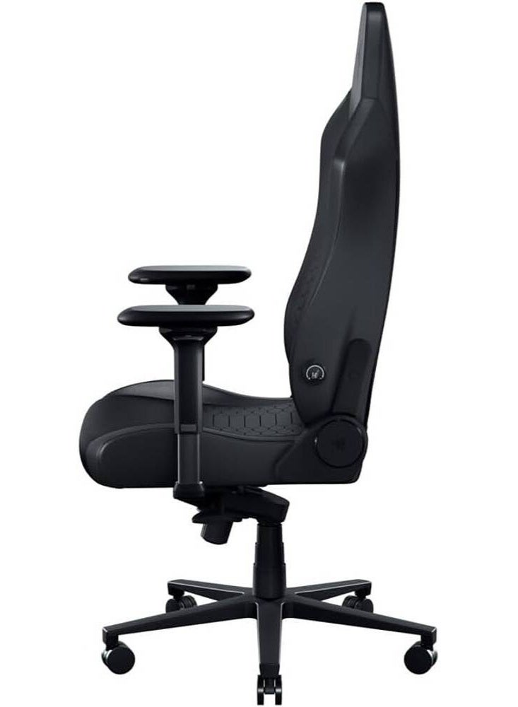 RAZER Iskur V2 NewGen Ergonomic Gaming Chair, HyperFlex 360° Adjustable Lumbar Support, Gen-2 EPU Leather with CoolTouch, 4D Armrests, 153° Recline, Dual-Density Cold-Cured Foam, Steel Frame, High Back, 136kg Capacity, Black | RZ38-04900800-R3G1 - Image 3
