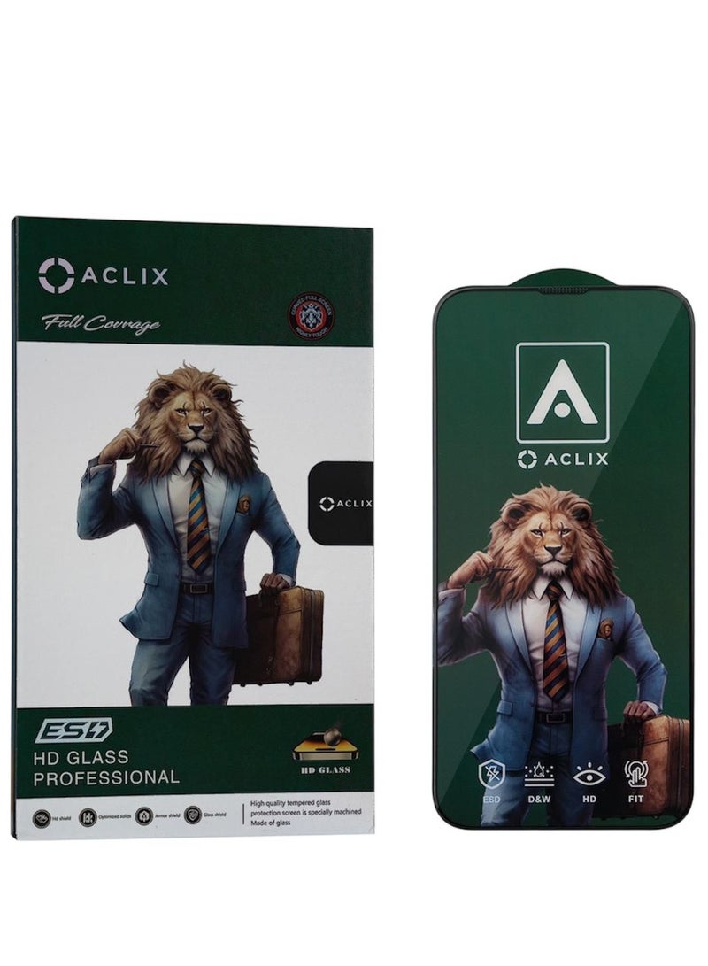 ACLIX 2.5D Full Cover Tempered Film Screen Protector Glass For iPhone 6/6s Clear