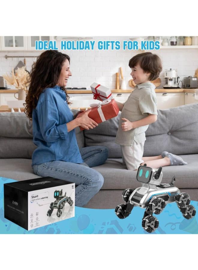 سيارة RAHU 8WD RC روبوت كلب حركات بهلوانية مع تحكم بالإيماءات - Image 1