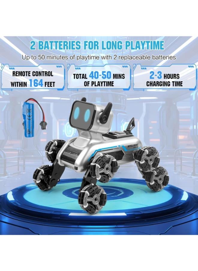 سيارة RAHU 8WD RC روبوت كلب حركات بهلوانية مع تحكم بالإيماءات - Image 2