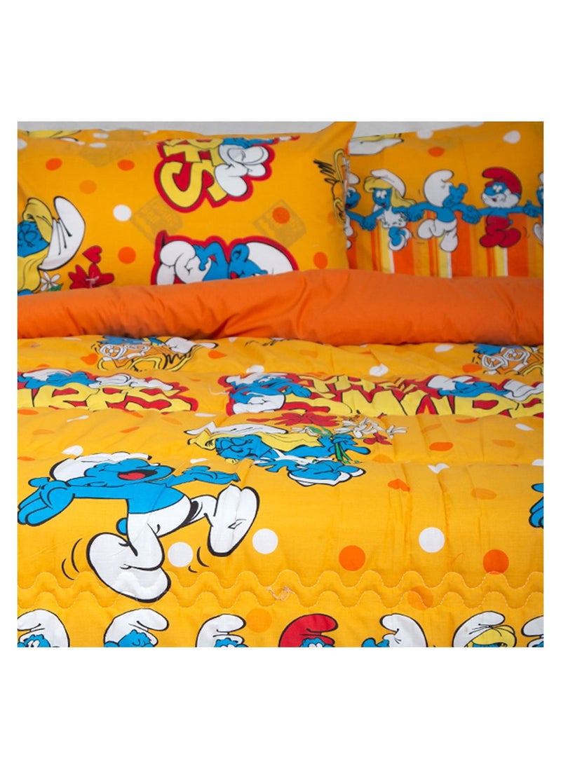 Family Bed Kids quilt set 2 pieces size 180 x 240 cm Model 079 from Family Bed  - Image 2