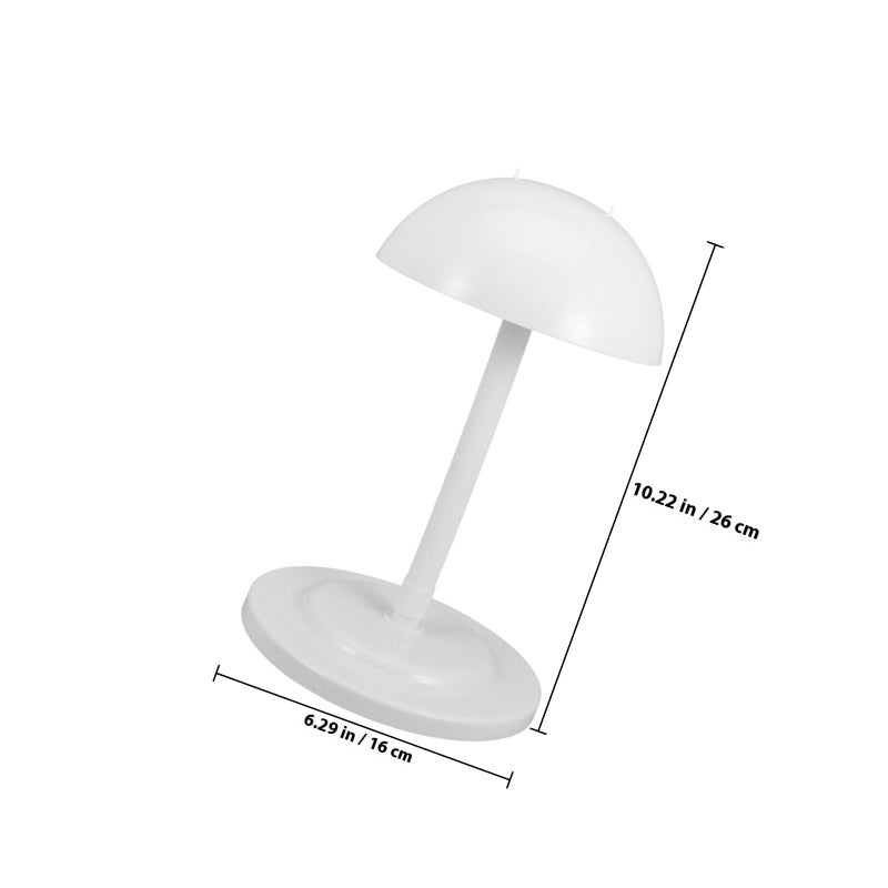 Compact Portable PP Wig Display Stand Holder For Various Styles And Lengths - Image 3
