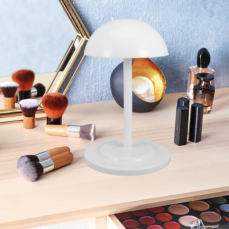 Compact Portable PP Wig Display Stand Holder For Various Styles And Lengths - Image 5