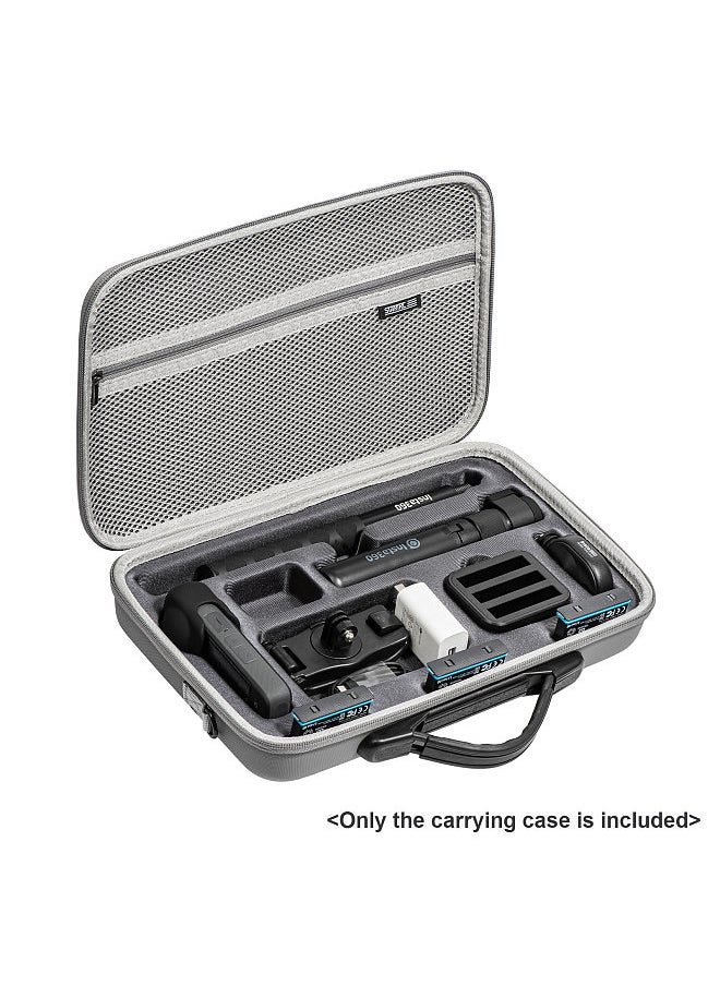 STARTRC - STARTRC Portable Sports Camera Carrying Case Storage Bag Protective Case Shockproof with Shoulder Strap Compatible with Insta360 X3 & Accessories - Image 1