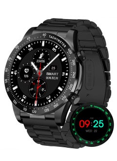RollsTimi  Men's Smartwatch 1.43" Amoled HD Full Touch Screen Fitness Tracker Heart Rate Blood Pressure Sleep Monitor Business Sports Smart Watch for Men  - Image 1