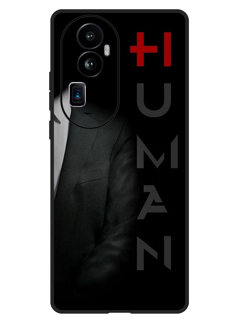 Theodor Protective Case Anti Scratch Shock Proof Bumper Cover For Oppo Reno 10 Pro Plus Human - Image 1