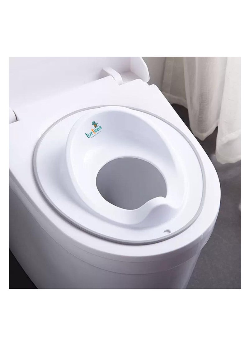 turtees - turtees® Baby Potty Training Seat for Boys and Girls, Fits Round & Oval Toilets, Non-Slip with Splash Guard, Includes Free Storage Hook - Image 1