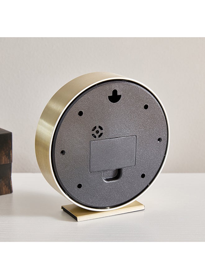 هوم بوكس ساعة طاولة إسبري ألومنيوم ١٥ × ١٥.٦ × ٤.٣ سم - Image 3