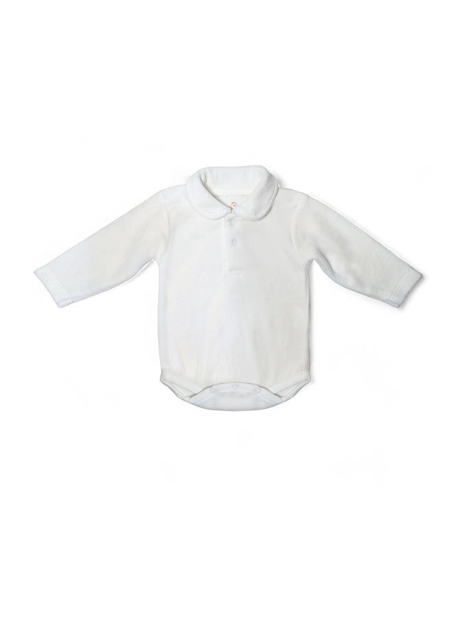 BabyShoora Girls set dress + undershirt + belt  - Image 3