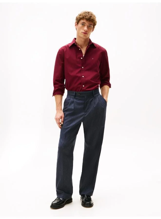 TOMMY HILFIGER TH Flex Regular Fit Button-Down Shirt