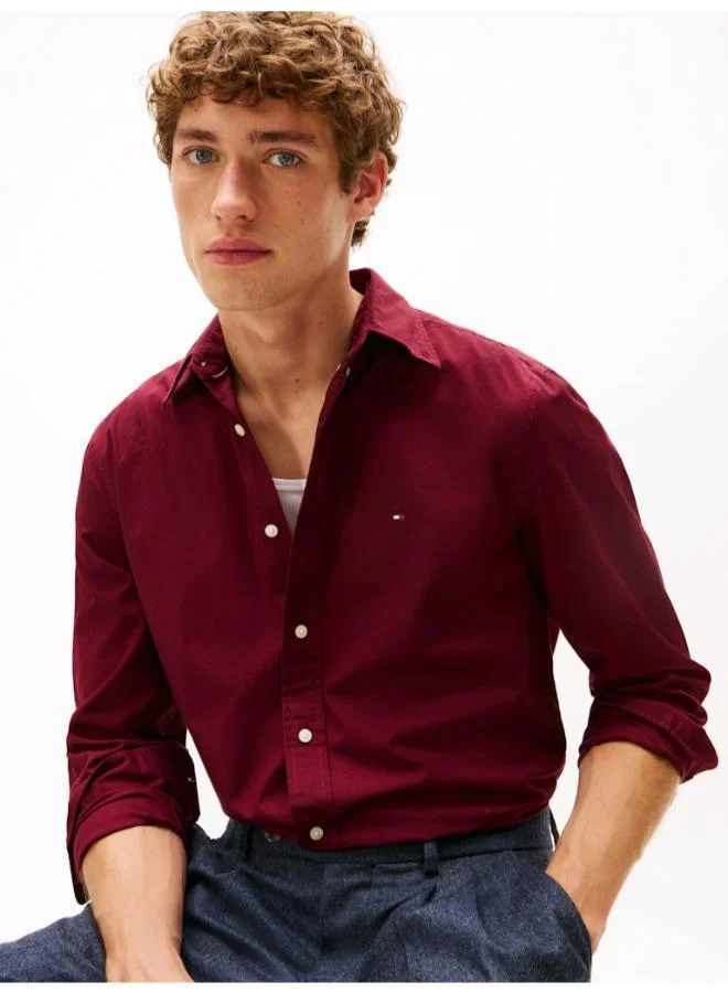 TOMMY HILFIGER TH Flex Regular Fit Button-Down Shirt