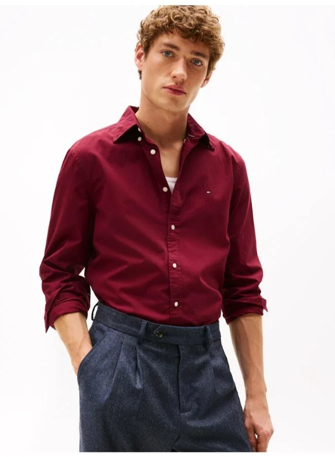 تومي هيلفيغر TH Flex Regular Fit Button-Down Shirt