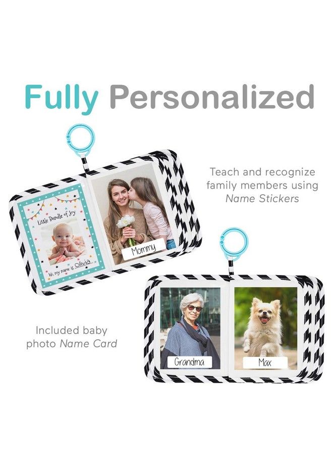 Urban Kiddy ™ Baby My First Family Album ; Soft Photo Cloth Book Gift Set For Newborn Toddler & Kids (Elephant) - Image 4