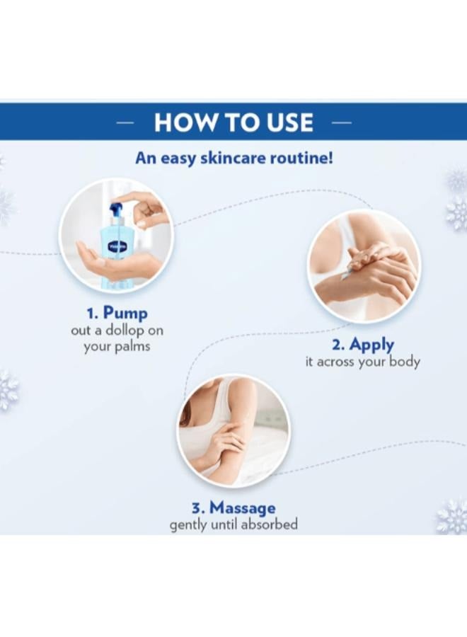 Vaseline 2 packs of Vaseline Body Lotion Ice Cool Moisture - 400ml - Image 4