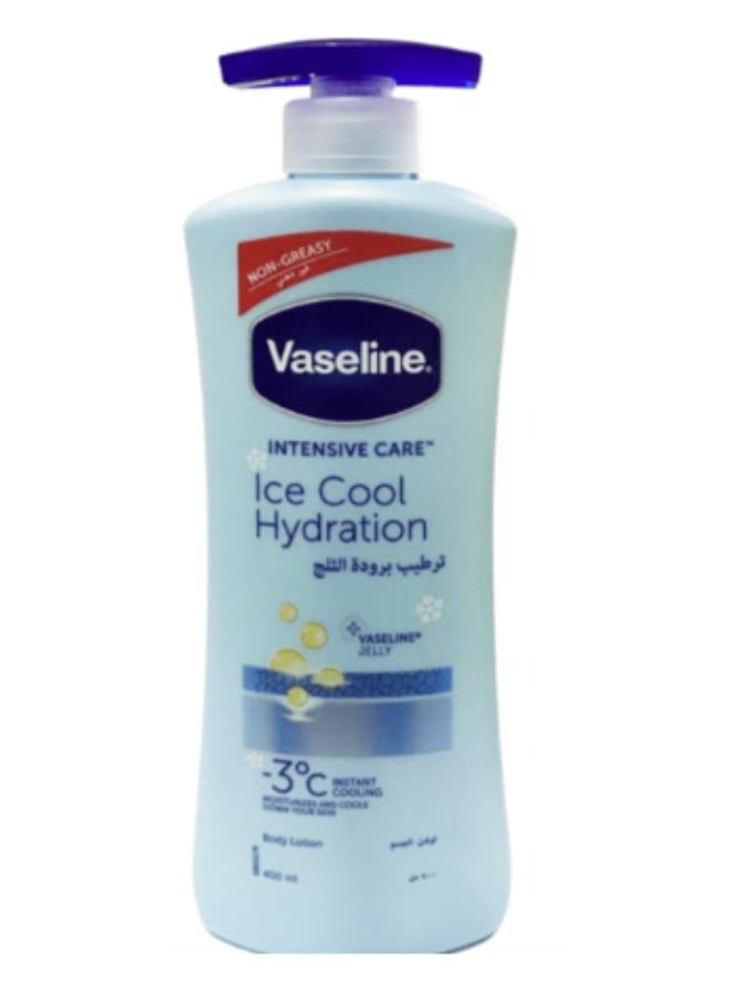 Vaseline 2 packs of Vaseline Body Lotion Ice Cool Moisture - 400ml - Image 2