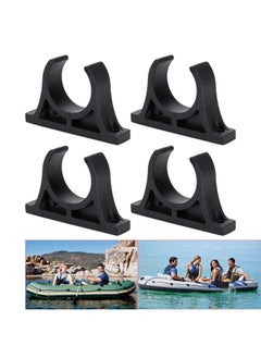 DonLeeving Luckycivia 2 Pairs Kayak Paddle Holder, Plastic Inflatable Boat Paddle Holder Clip, Oar Keeper For Kayaks Canoes Rowing Boats  - Image 2