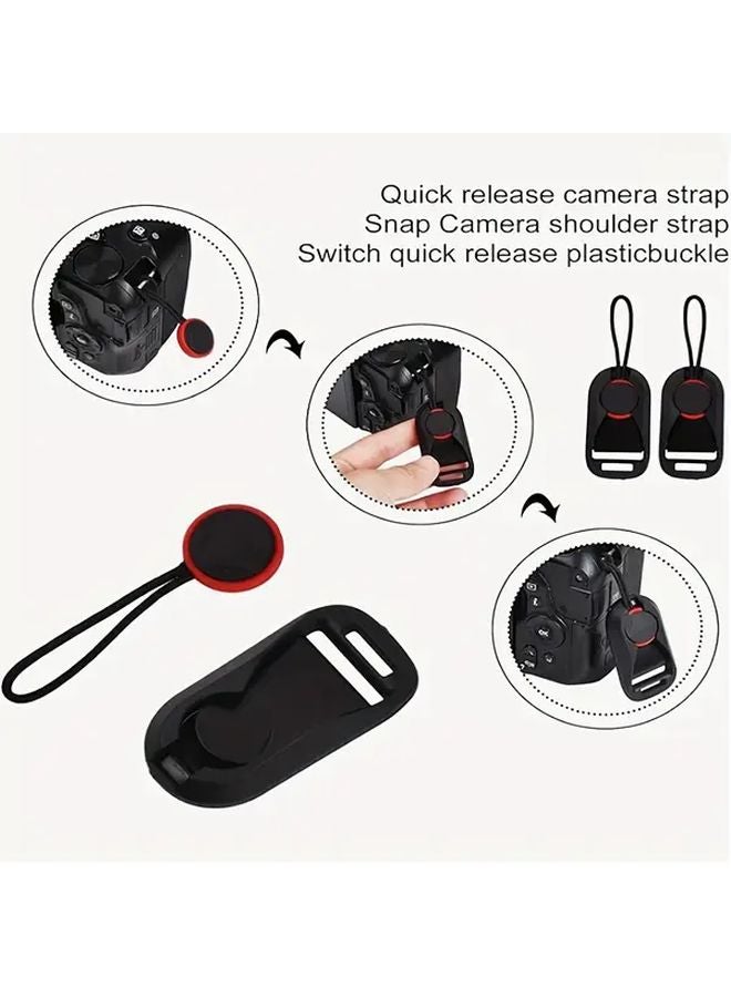 Blue Quick Release Buckles 2pcs for Camera Shoulder Wrist Straps - Image 5