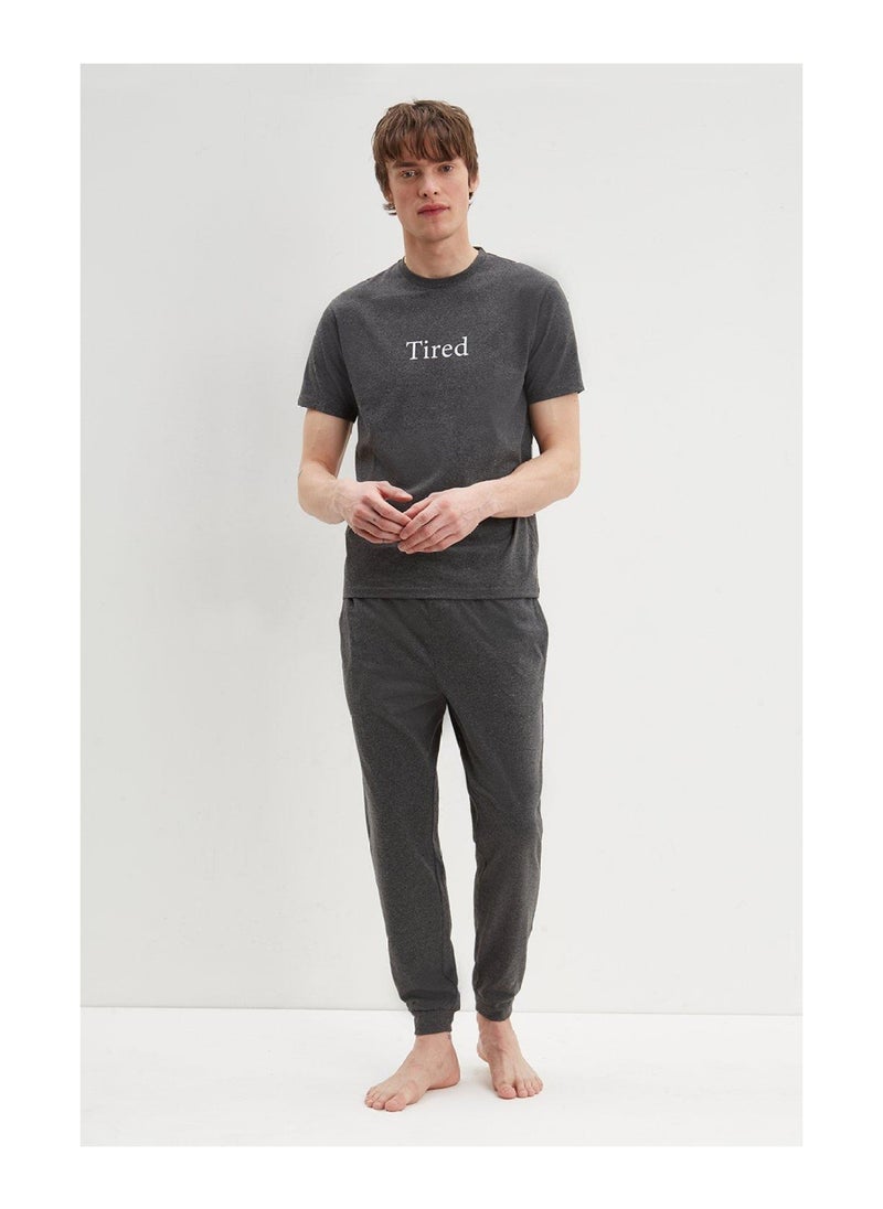 BURTON - Tired Top & Bottoms Pyjama Set - Image 1