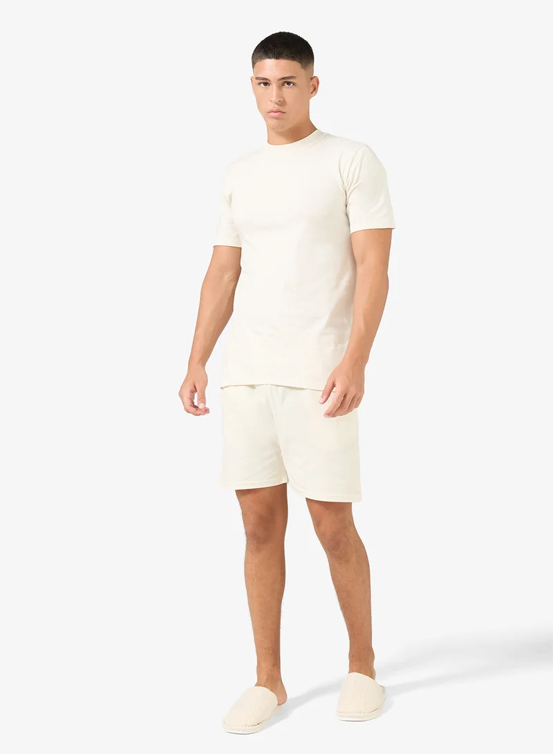 Seventy Five  Nightwear T-Shirt & Shorts Set for Men | Best Price UAE