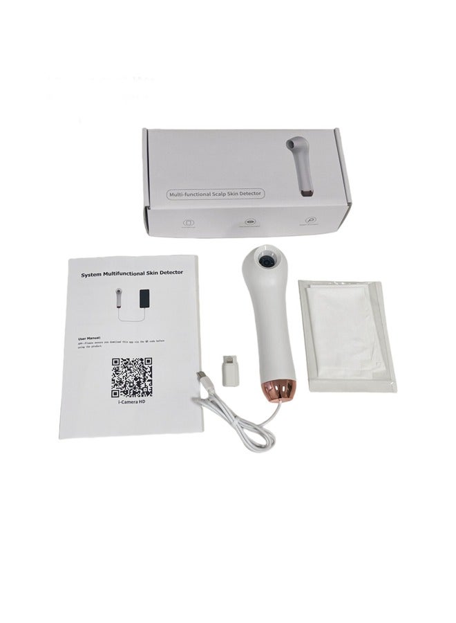 general High-definition Visual Multi-function Scalp Hair Follicle Skin Detector Blackhead Pore Detector Skin Tester - Image 4