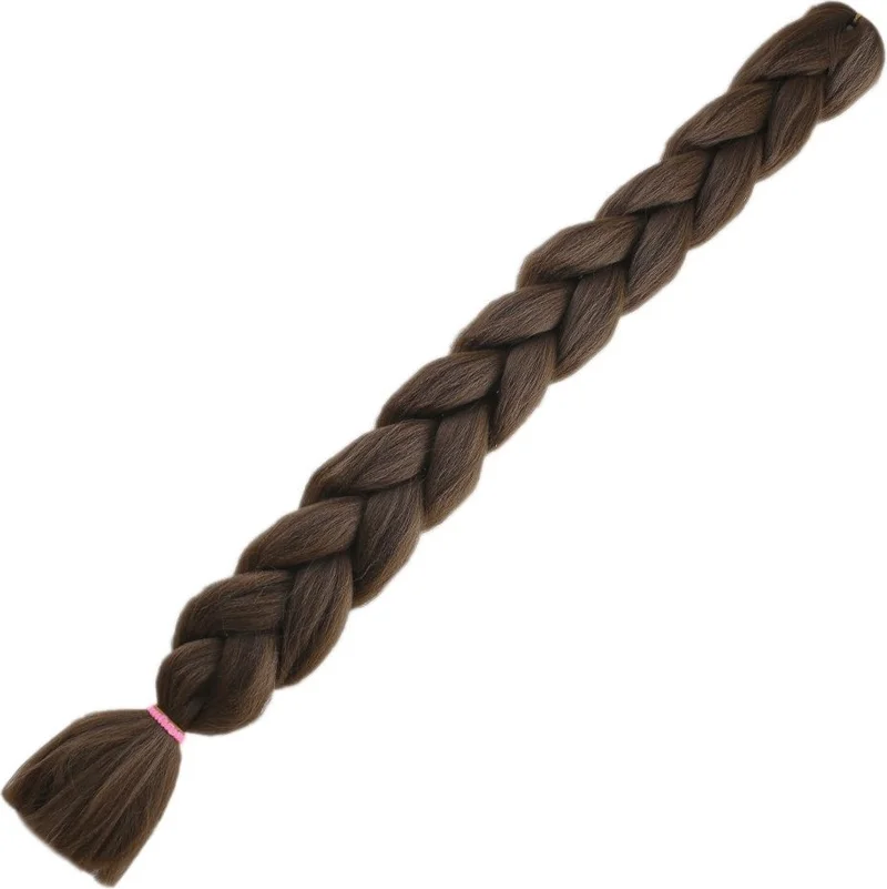 Lisinya Synthetic Hair for Afro Braids and Dreadlocks - Medium Brown