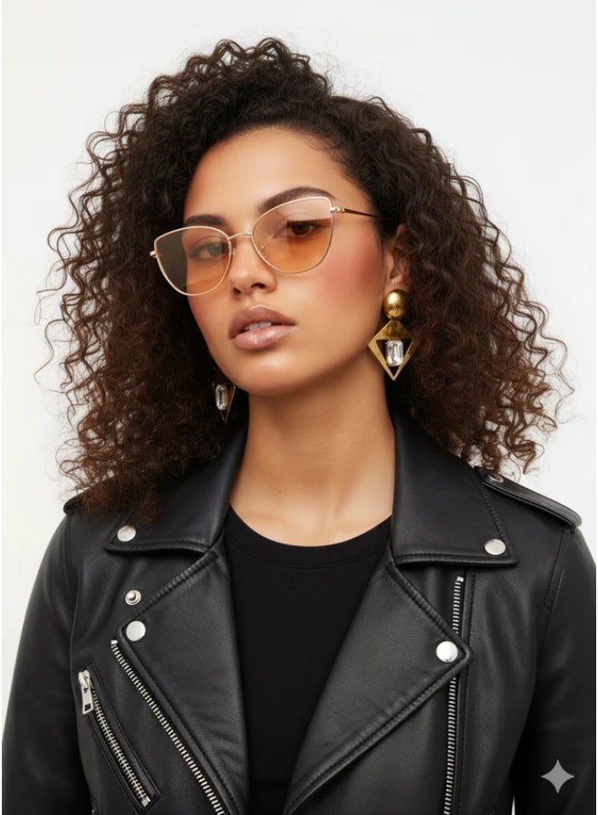 Bariq Radiant Geometric Drop Earrings - Tarnish Free - Image 3
