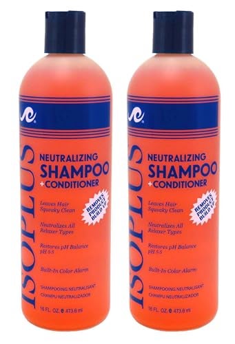 Isoplus Neutralizing Shampoo + Conditioner 16 Ounce (473ml) (2 Pack) - Image 1