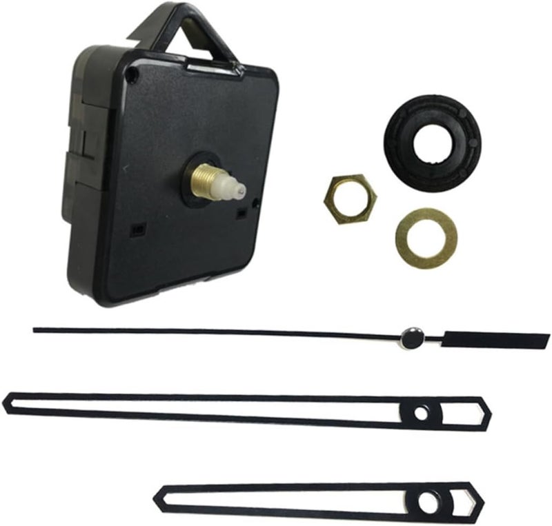 Gadpiparty Silent Clock Movement DIY Kit Hollow Clock Hands No Battery Required Easy Installation Black Design - Image 4
