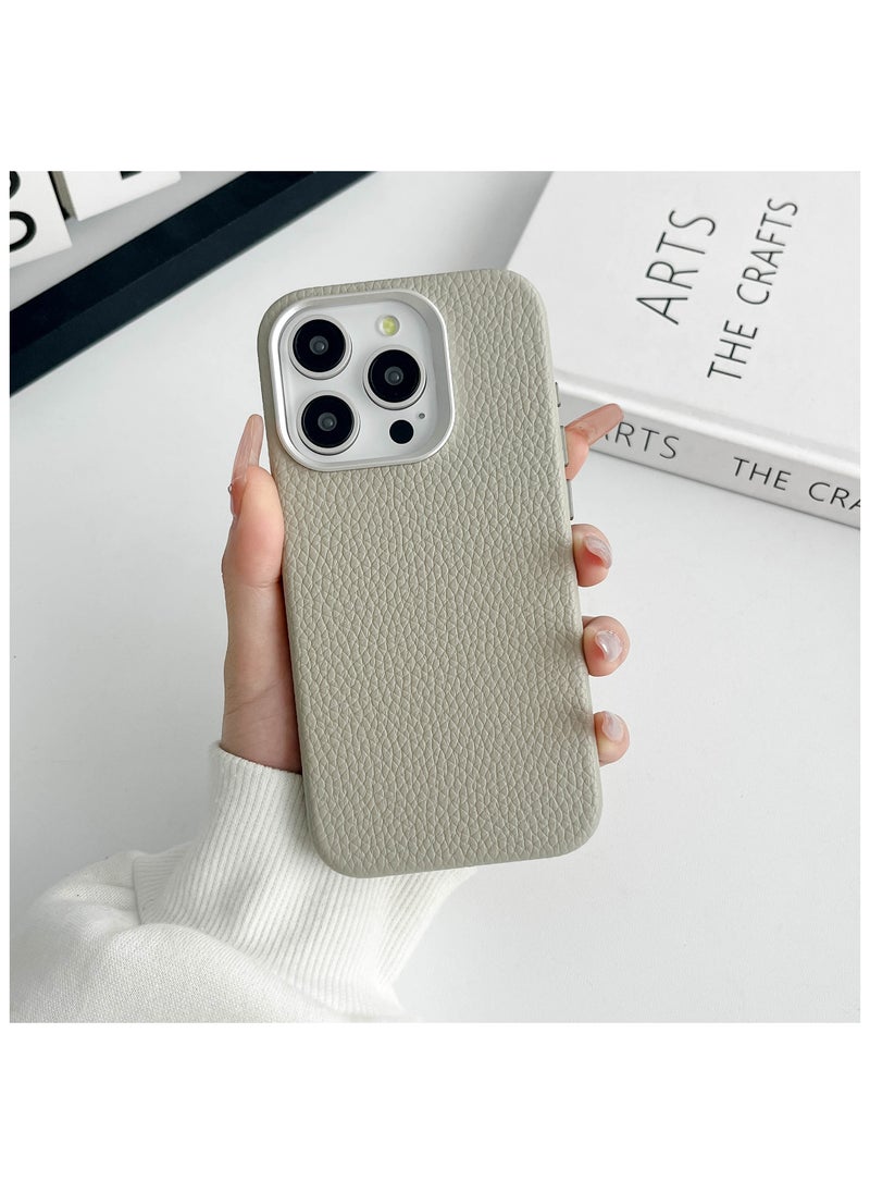 Charome - Charome CA14 Luxurious Lychee Pattern MagSafe-Compatible iPhone 16 Pro / Max Case with Enhanced Grip and Durable Protection Stylish Design, Anti-Scratch, Wireless Charging Compatible - Image 1
