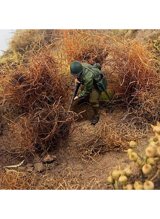 Warmtree Simulation Grass Miniature Static Grass Model Grass Diorama Supplies Artificial Grass for Diorama Materials Train Landscape Railroad Scenery Sand Military Layout Model - Image 4