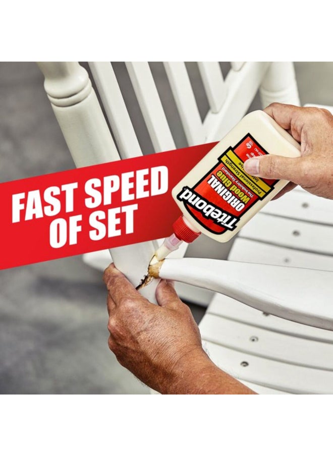 Titebond - Professional Strength Original Wood Glue for Interior Use Yellow 237 ml 5063 - Image 1