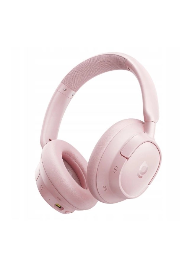 Baseus Bass BH1 NC Wireless Noise Cancelling Headphones – Premium Sound – Nebula Pink - Image 1