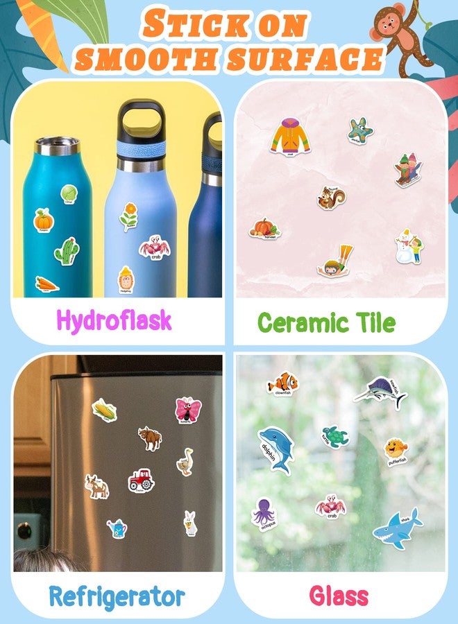 Benresive Reusable Sticker Book for Toddlers, 3 Sets Stickers for Kids, Toddler Sticker Book, Crafts Activities for Toddlers, 3 and Up Easter Basket Stuffers Birthday Gifts Travel Toys - Image 4
