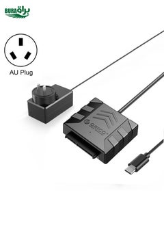 ORICO UTS1 Type-C / USB-C USB 3.0 2.5-inch SATA HDD Adapter with 12V 2A Power Adapter, Cable Length:0.3m(AU Plug)