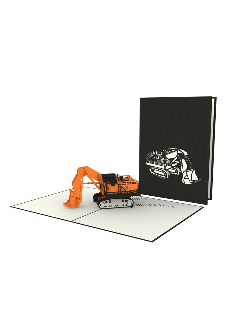 Hitachi EX8000 Pop Up Card / 3D Greeting Cards  - Image 1