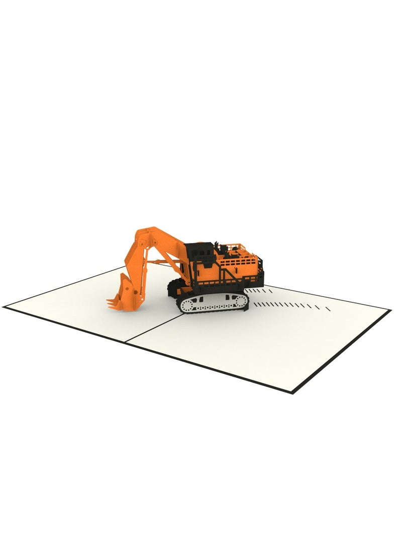 Hitachi EX8000 Pop Up Card / 3D Greeting Cards  - Image 2