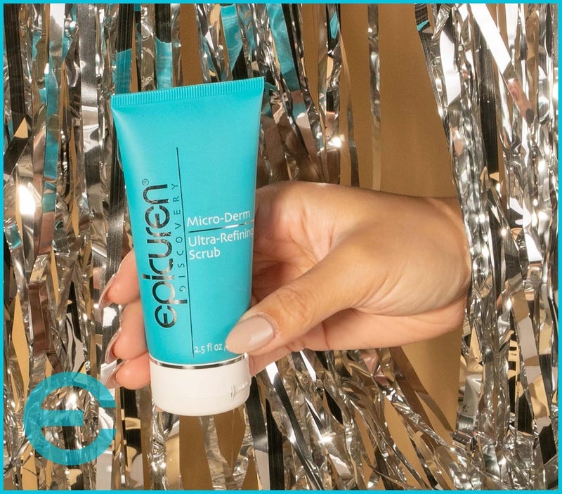 Epicuren Discovery Micro-Derm Ultra-Refining Scrub - 2.5 oz Exfoliating Cream for All Skin Types - Image 4