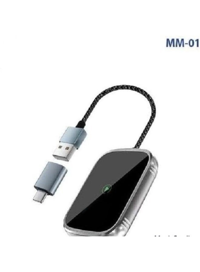 Universal Wireless Car Adapter for Smartphone Screen Mirroring and Smart Navigation - Fast and Stable Connection Media Streamer - Image 2