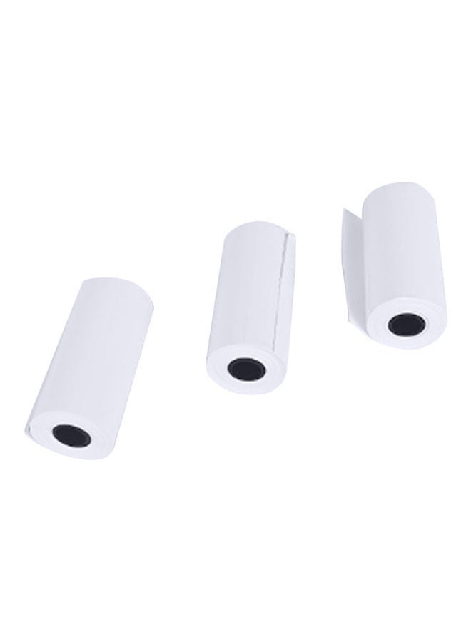 5-Piece Thermal Paper Roll White  - Image 3