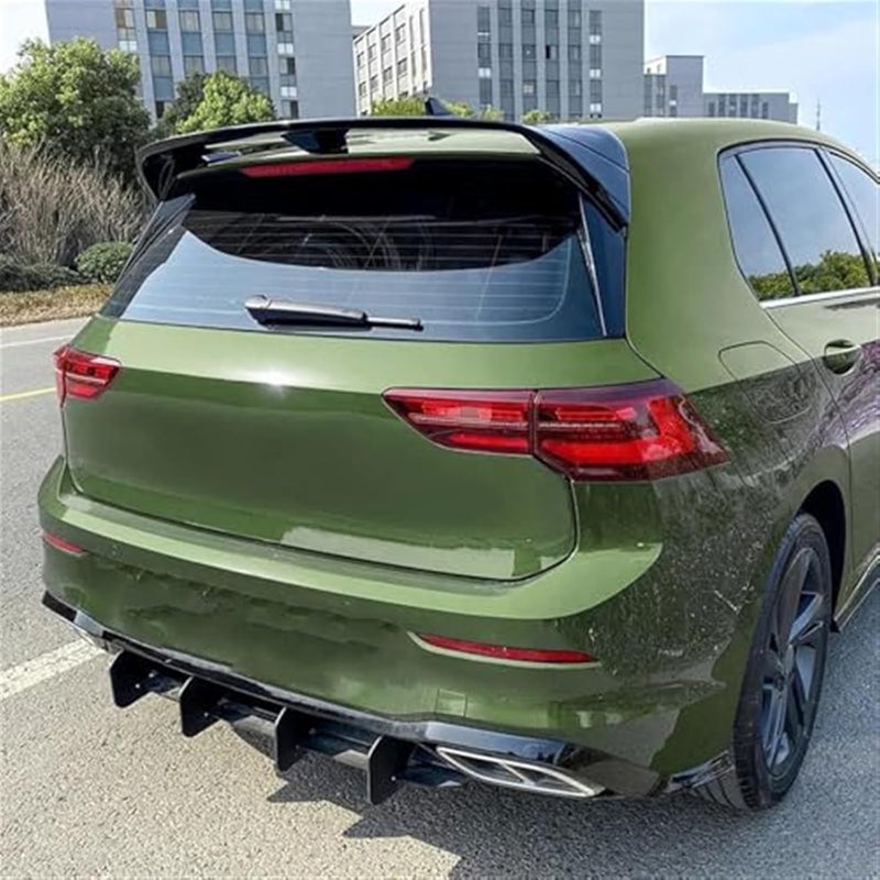 Vuzmode Gloss Black Car Spoiler for VW Golf MK8 - Image 5