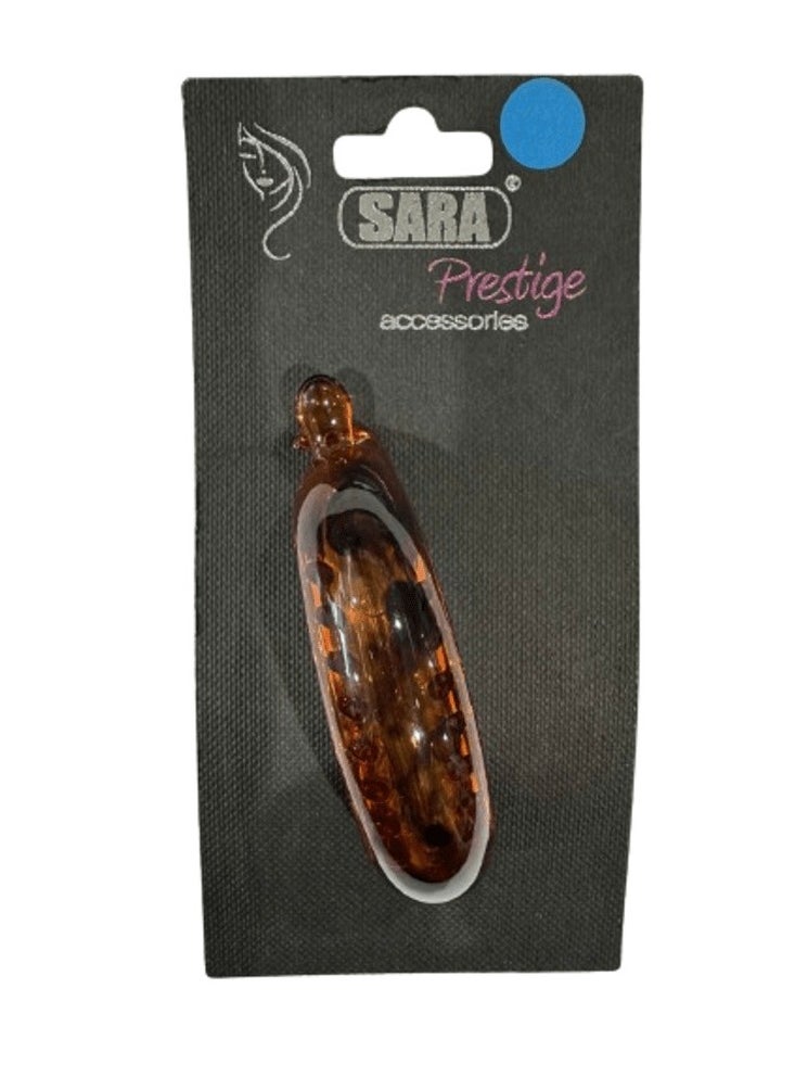 SARA SARA ACCESSORIES Hair Clip- Brown  - Image 1