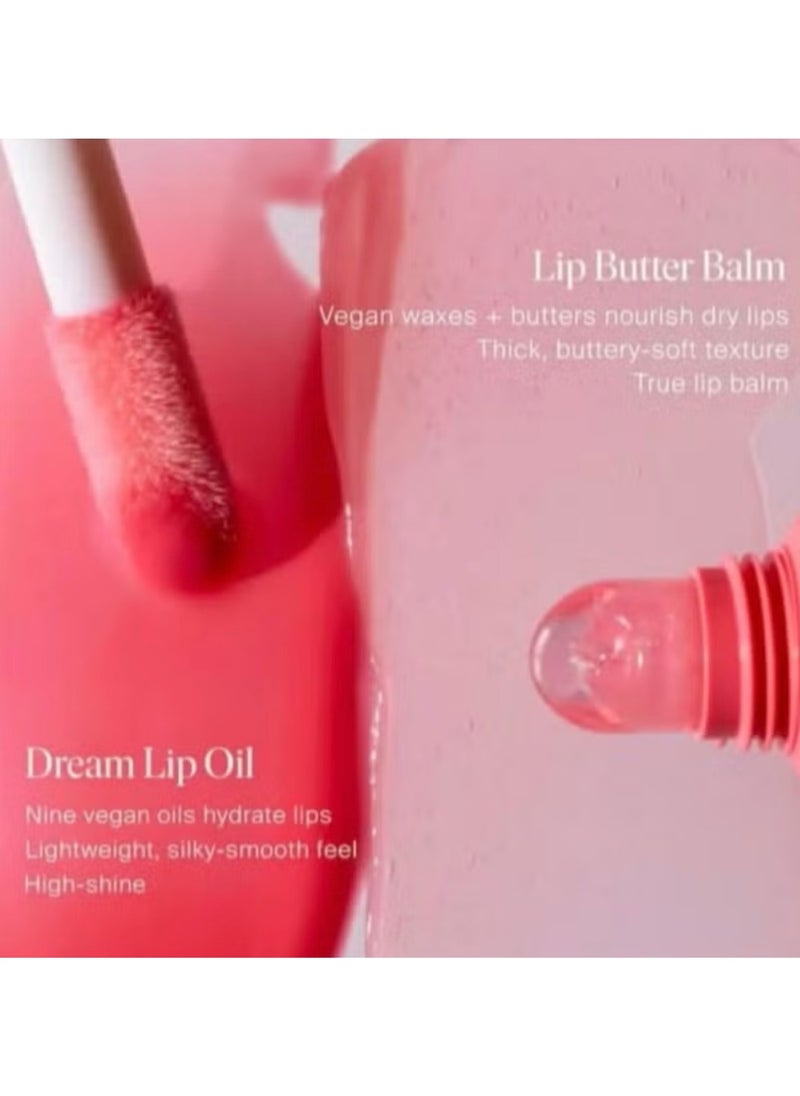 SUMMER FRIDAYS - Summer Fridays Dream Lip Oil for Moisturizing Sheer Coverage, High-Shine Tint, and Deep Hydration - Pink Cloud (0.15 Oz) - Image 1