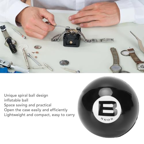 Denash Watch Case Open Ball Rubber Ball Opener Watch Tool Friction Ball Open and Close Types of Screw in Cases Watch Case for Watch Repair Black - Image 3