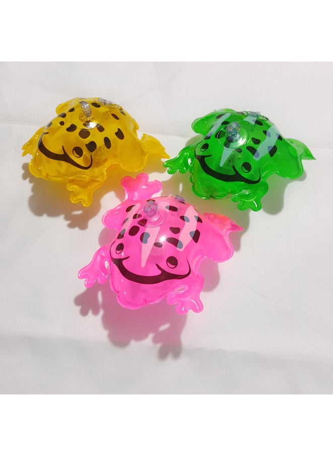 Online Red Frog Balloon Inflatable Frog Luminous Frog Frog Baby Inflatable Toy Mini Frog Manufacturer-Color:Green-Specifications:Foot Pump 1  - Image 4