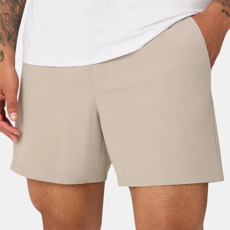 Fabletics Beige Men's The Don Shorts for Men | Best Price UAE